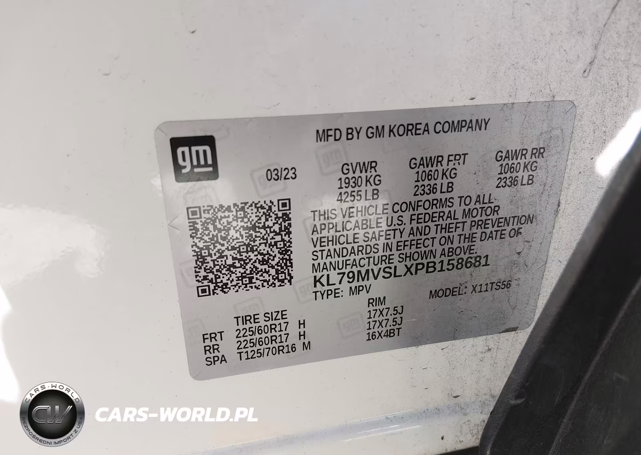 2023 Chevrolet Trailblazer Fwd Activ VIN:KL79MVSLXPB158681 - 9