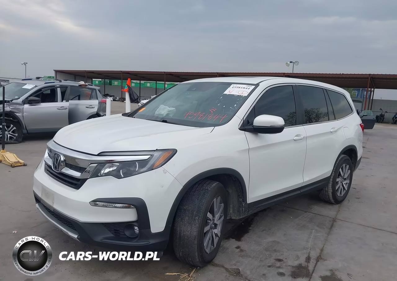 2022 Honda Pilot 2Wd Ex-L VIN:5FNYF5H56NB038565 - 2