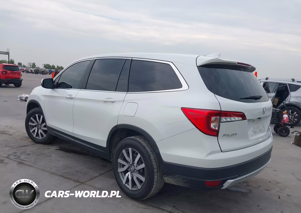 2022 Honda Pilot 2Wd Ex-L VIN:5FNYF5H56NB038565 - 3
