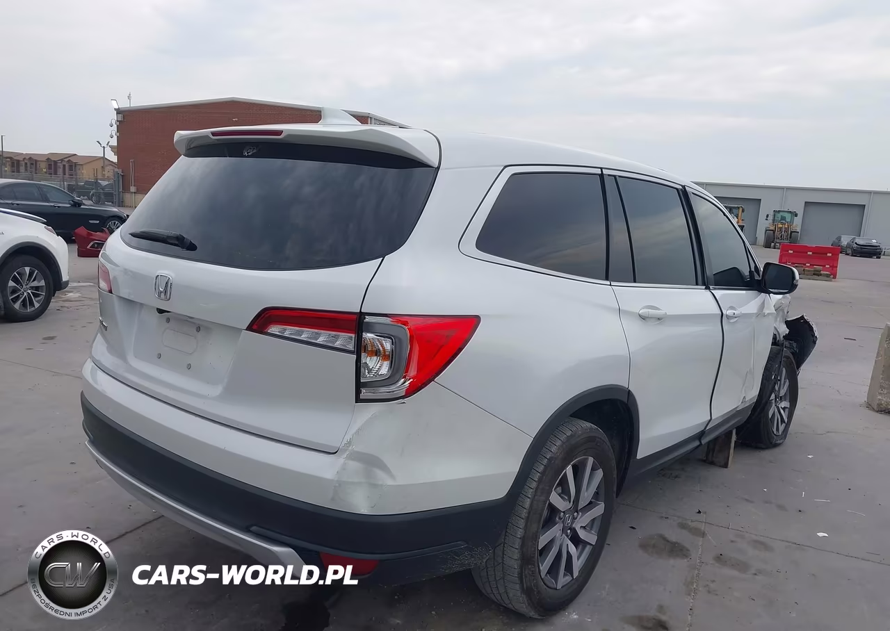 2022 Honda Pilot 2Wd Ex-L VIN:5FNYF5H56NB038565 - 4