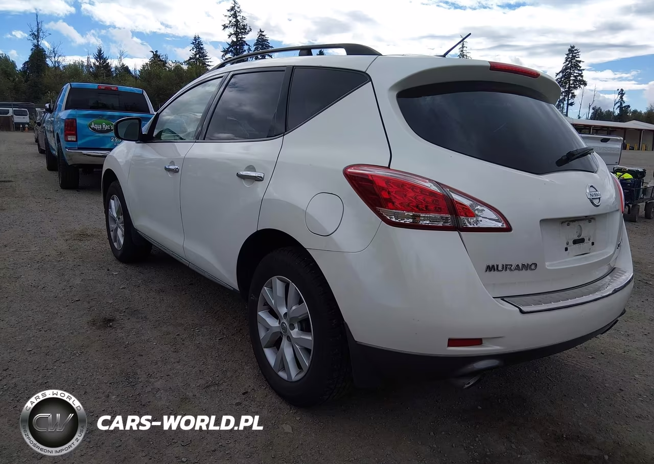 2011 Nissan Murano Sl VIN:JN8AZ1MW4BW171188 - 3