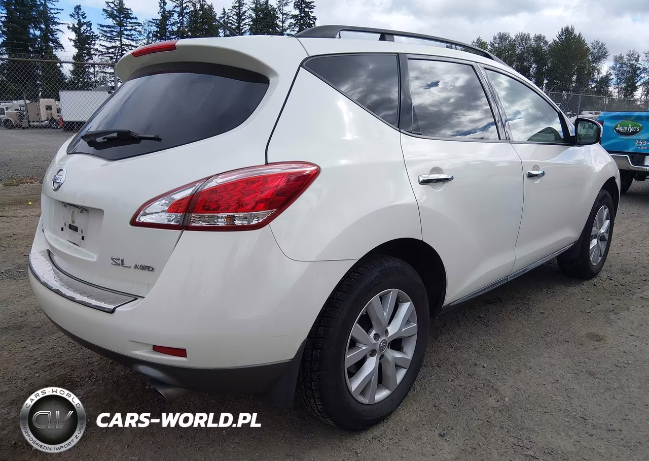 2011 Nissan Murano Sl VIN:JN8AZ1MW4BW171188 - 4