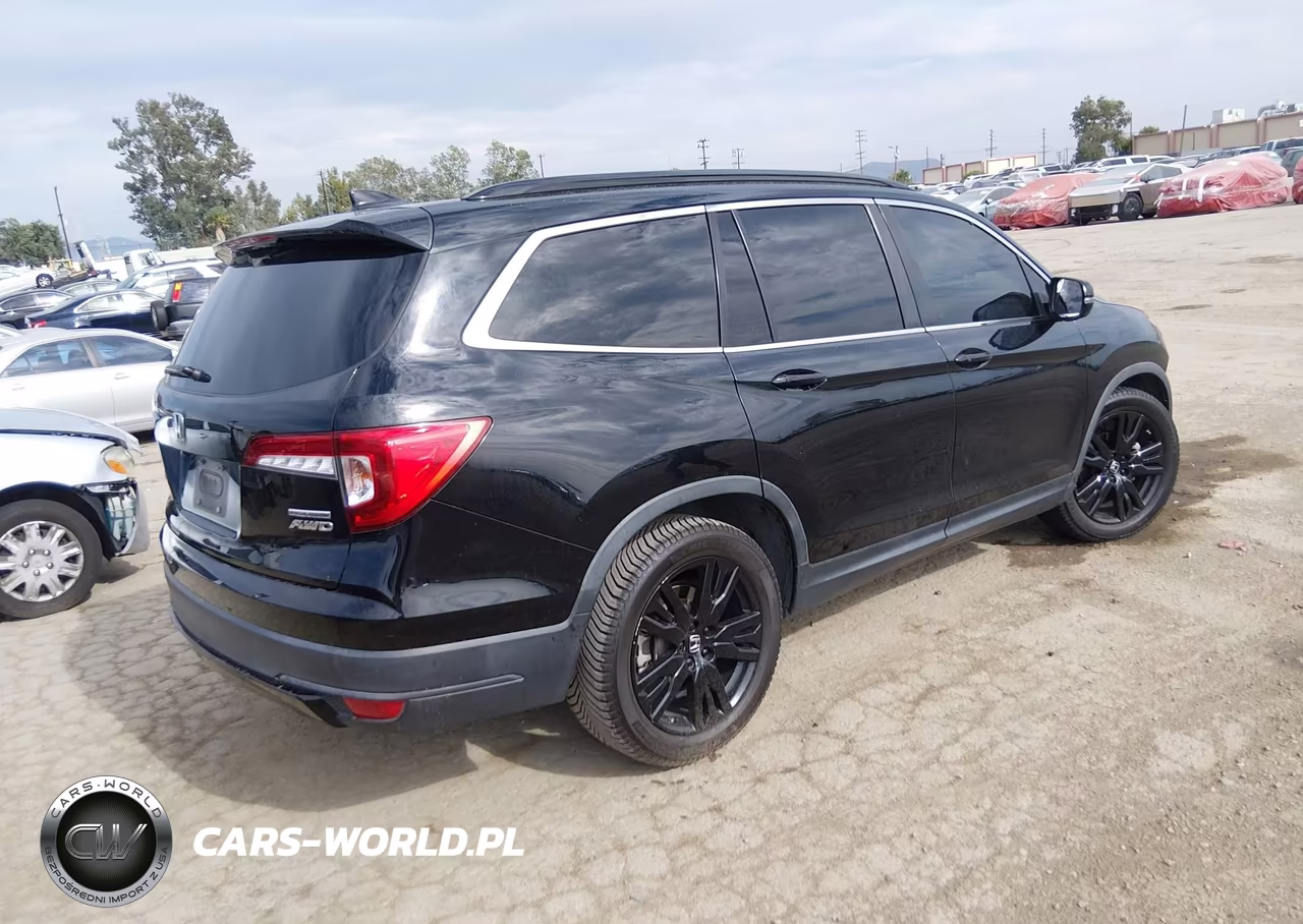 2021 Honda Pilot Awd Special Edition VIN:5FNYF6H24MB020429 - 4