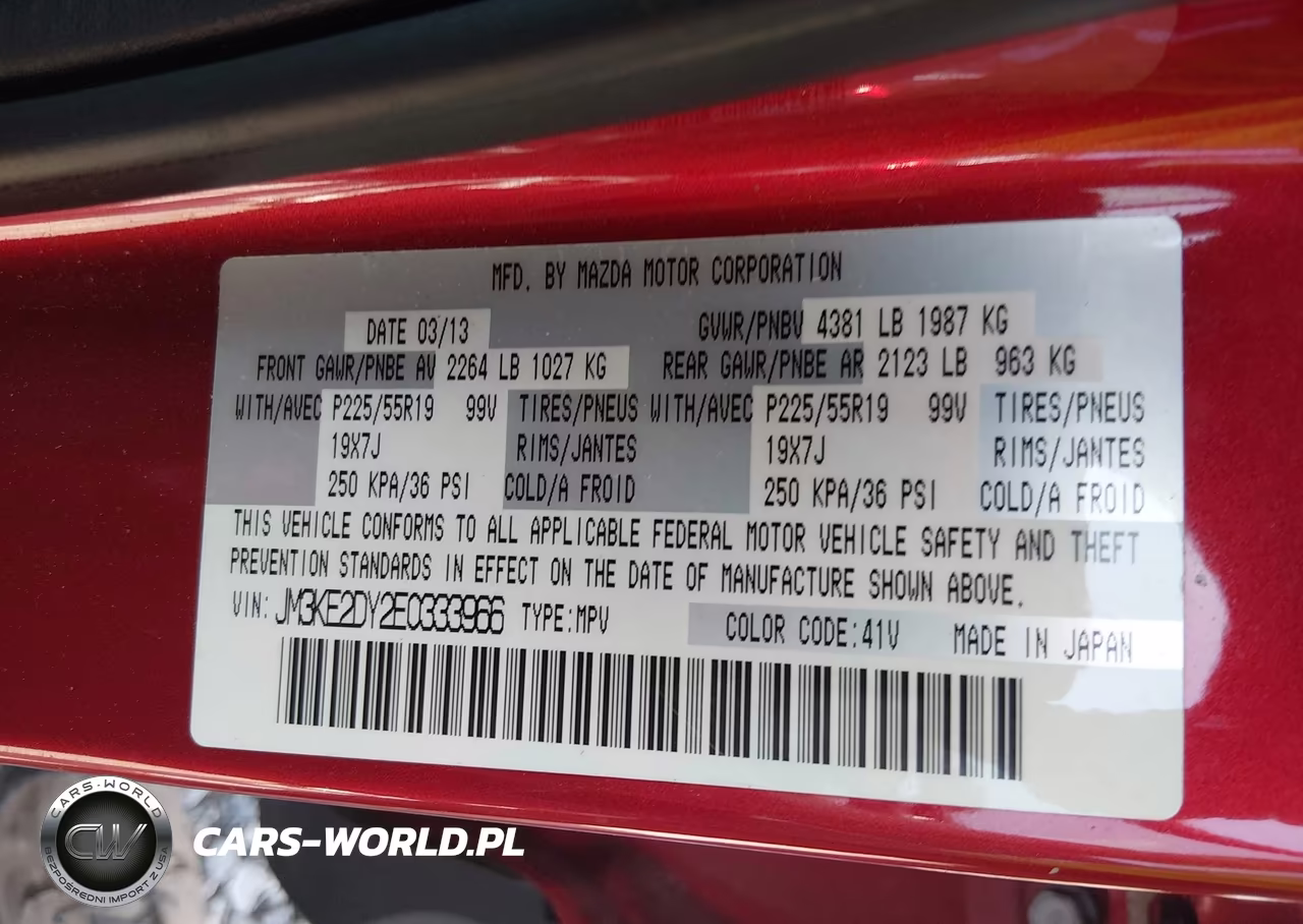 2014 Mazda Cx-5 Grand Touring VIN:JM3KE2DY2E0333966 - 9