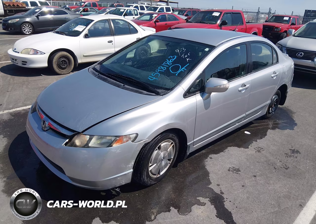 2007 Honda Civic Hybrid VIN:JHMFA36217S003326 - 2