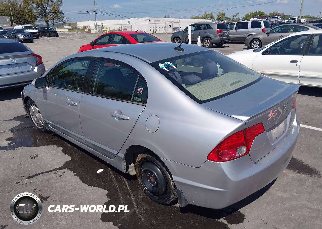 2007 Honda Civic Hybrid VIN:JHMFA36217S003326 - 3