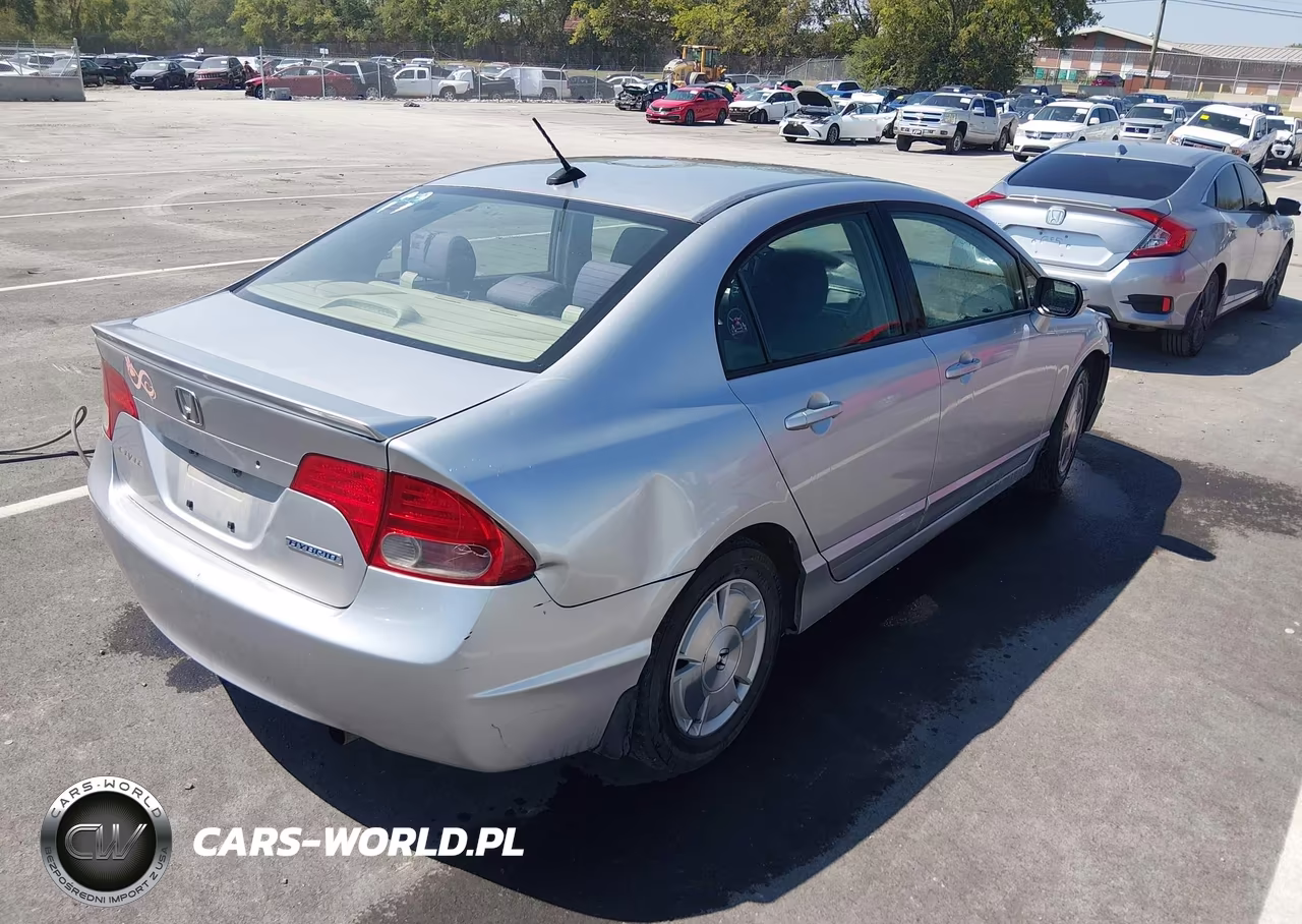 2007 Honda Civic Hybrid VIN:JHMFA36217S003326 - 4
