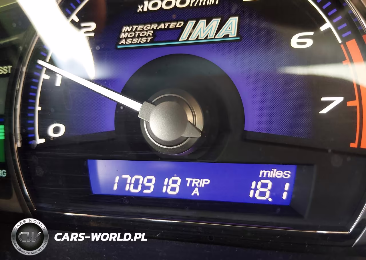 2007 Honda Civic Hybrid VIN:JHMFA36217S003326 - 7