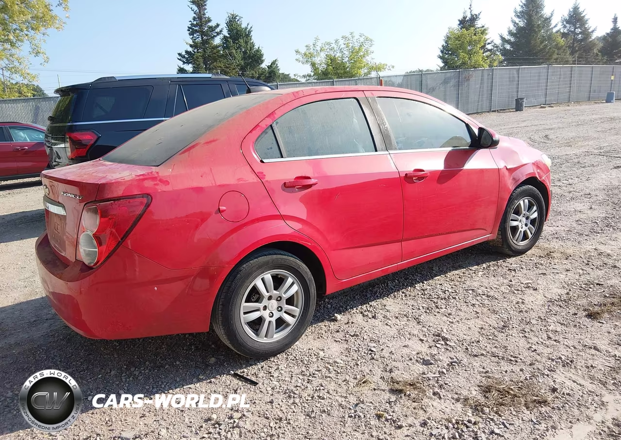 2015 Chevrolet Sonic Lt Auto VIN:1G1JC5SHXF4110513 - 4