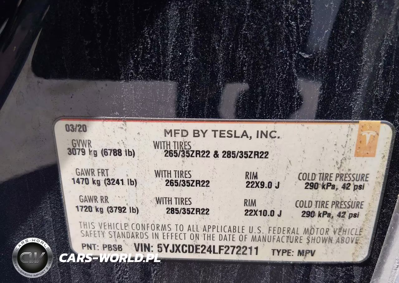 2020 Tesla Model X Long Range Dual Motor All-Wheel Drive-Long Range Plus Dual Motor All-Wheel Drive VIN:5YJXCDE24LF272211 - 9