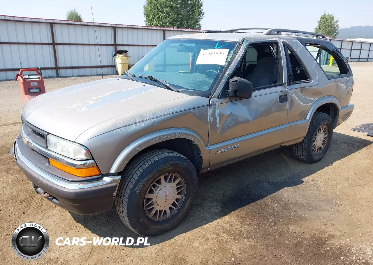 2001 Chevrolet Blazer Ls VIN:1GNCT18W91K206594 - 2