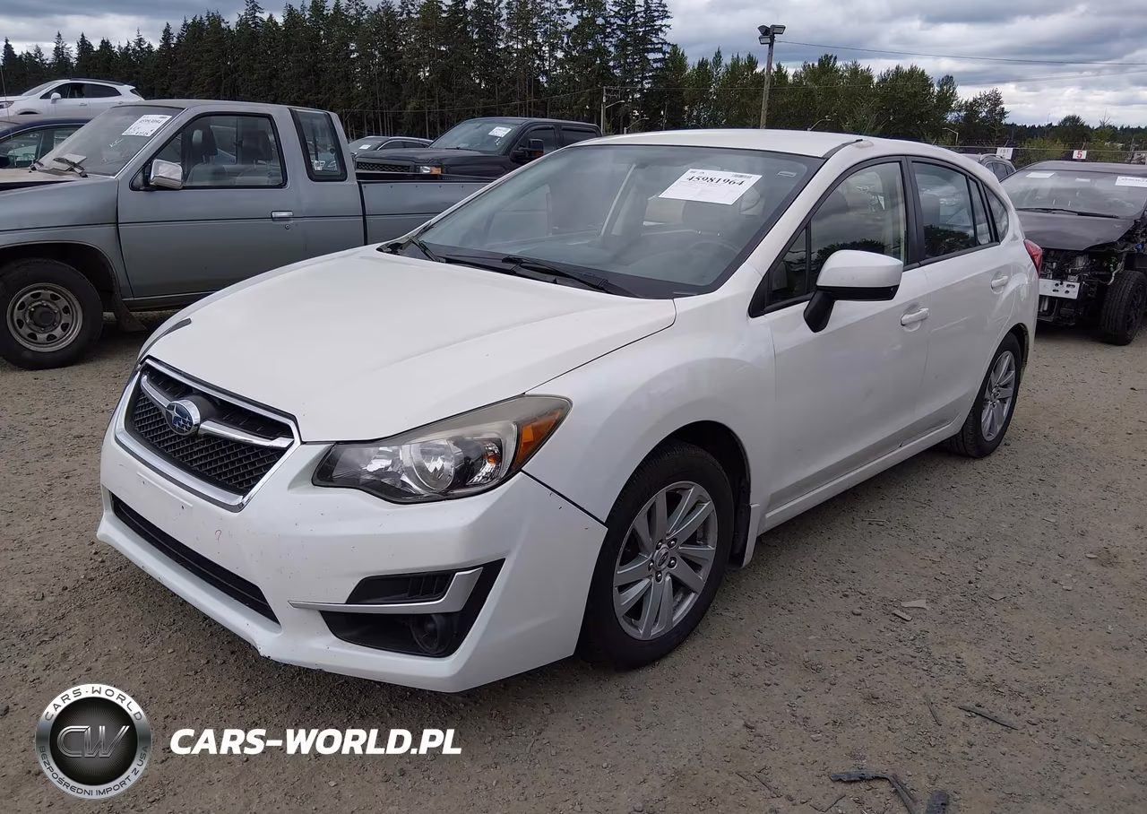 2015 Subaru Impreza 2.0I Premium VIN:JF1GPAC68F8313796 - 2