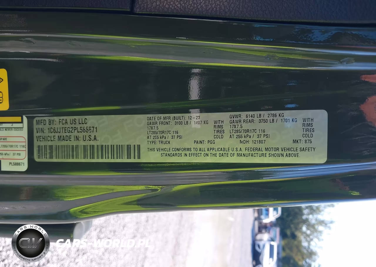 2023 Jeep Gladiator Mojave 4X4 VIN:1C6JJTEG2PL588671 - 9