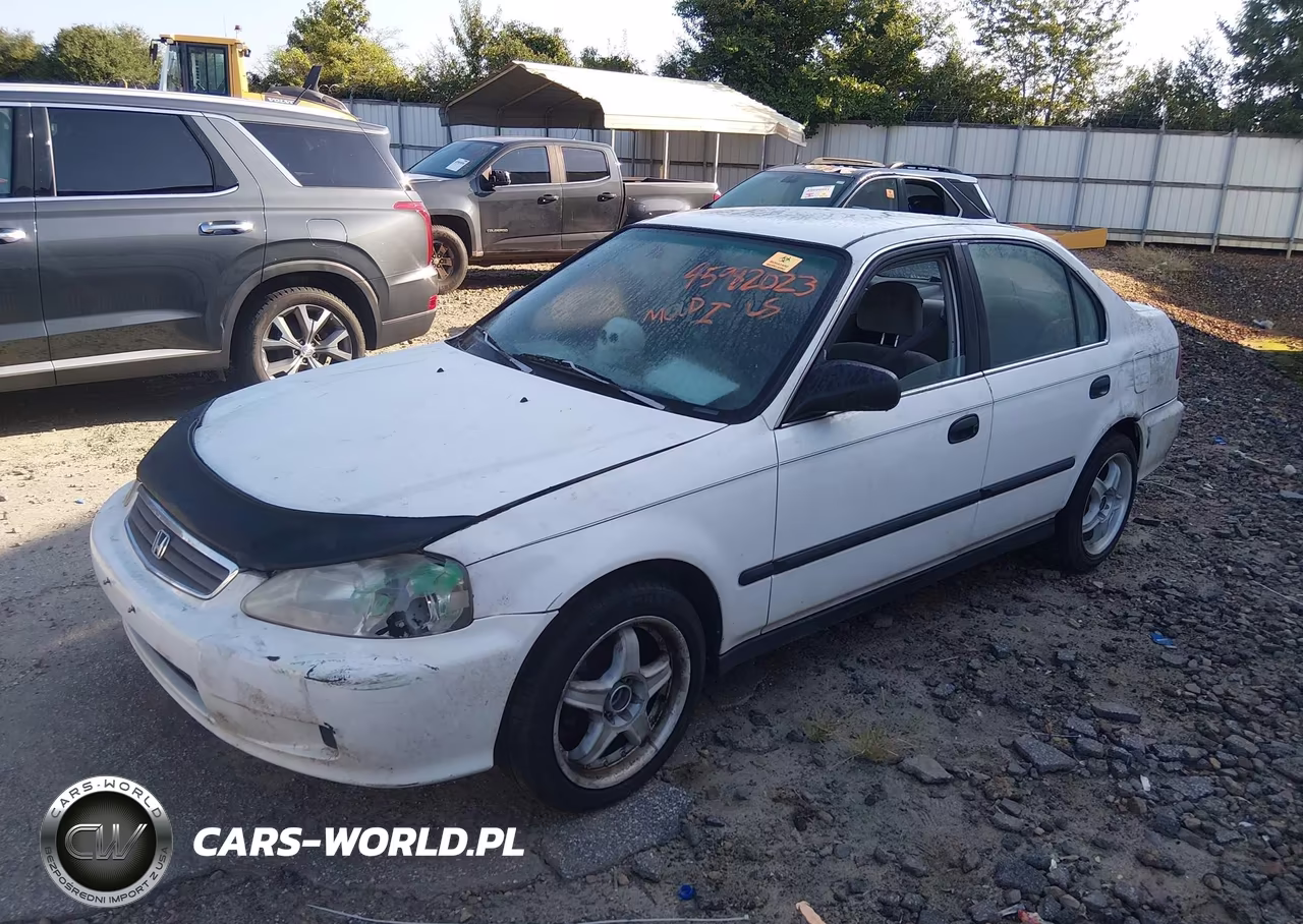 2000 Honda Civic Lx VIN:1HGEJ6678YL062025 - 2