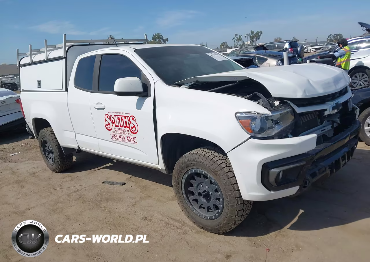 2021 Chevrolet Colorado 2Wd Long Box Lt VIN:1GCHSCEN2M1192119 - 1
