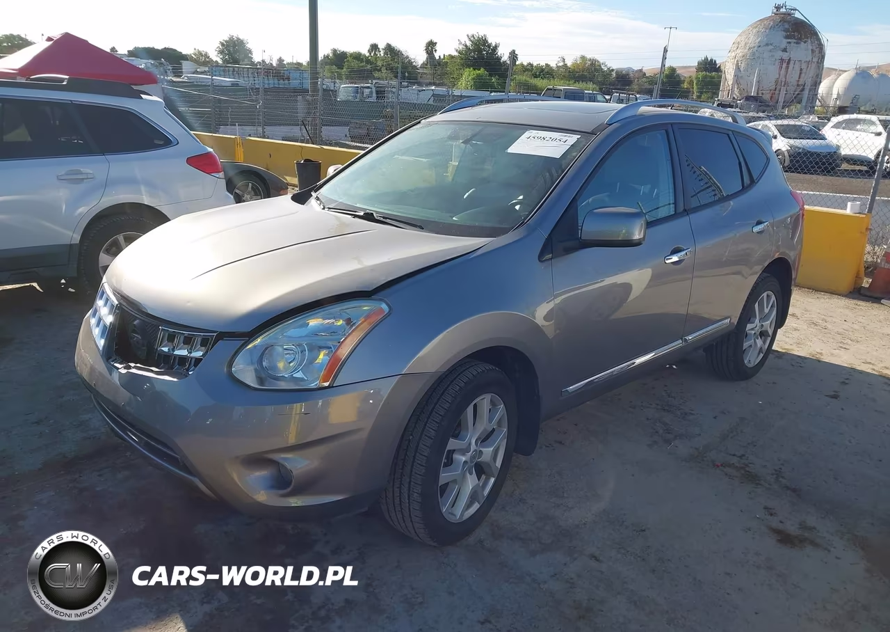 2011 Nissan Rogue Sv VIN:JN8AS5MT0BW188524 - 2