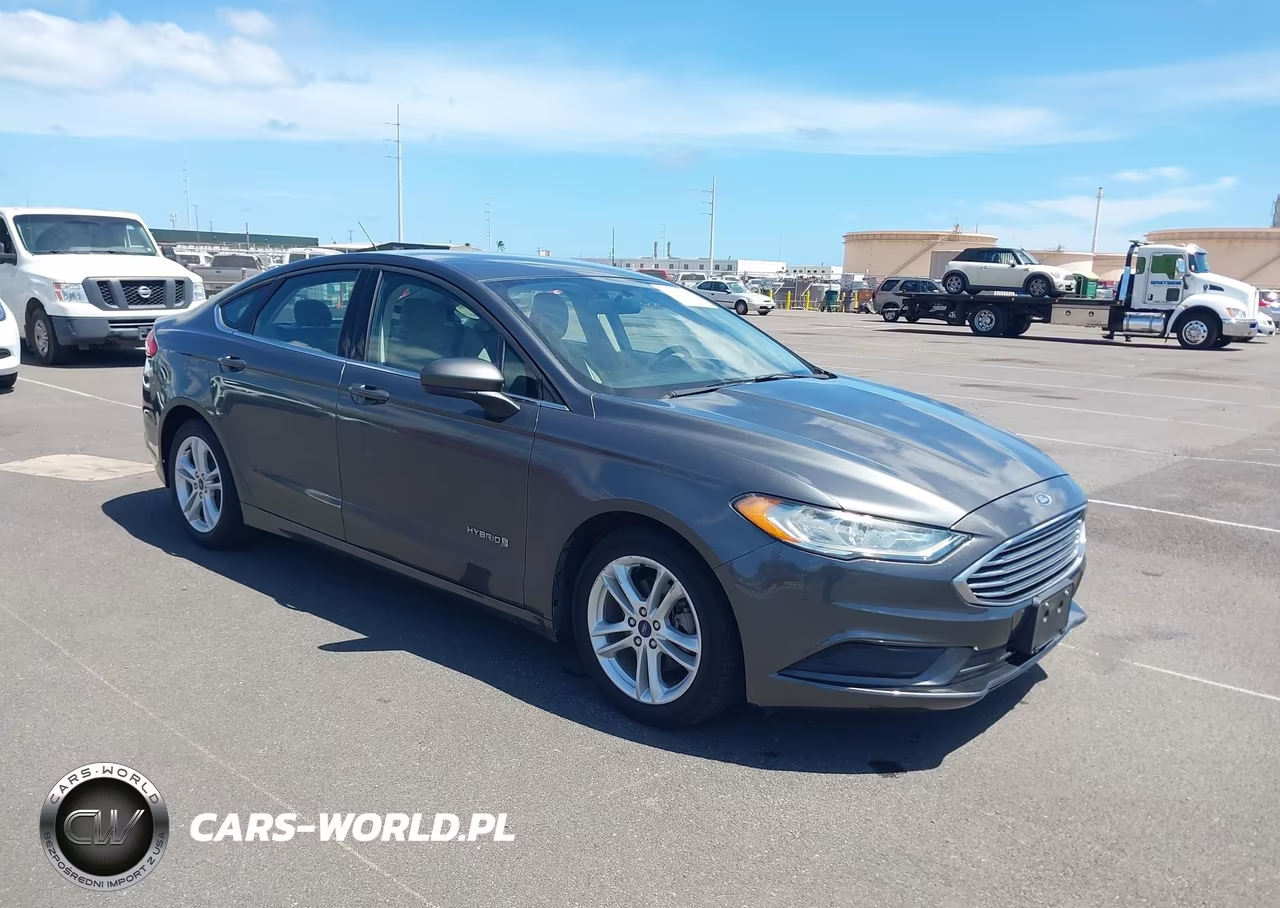 2018 Ford Fusion Hybrid S VIN:3FA6P0UU3JR101267 - 1