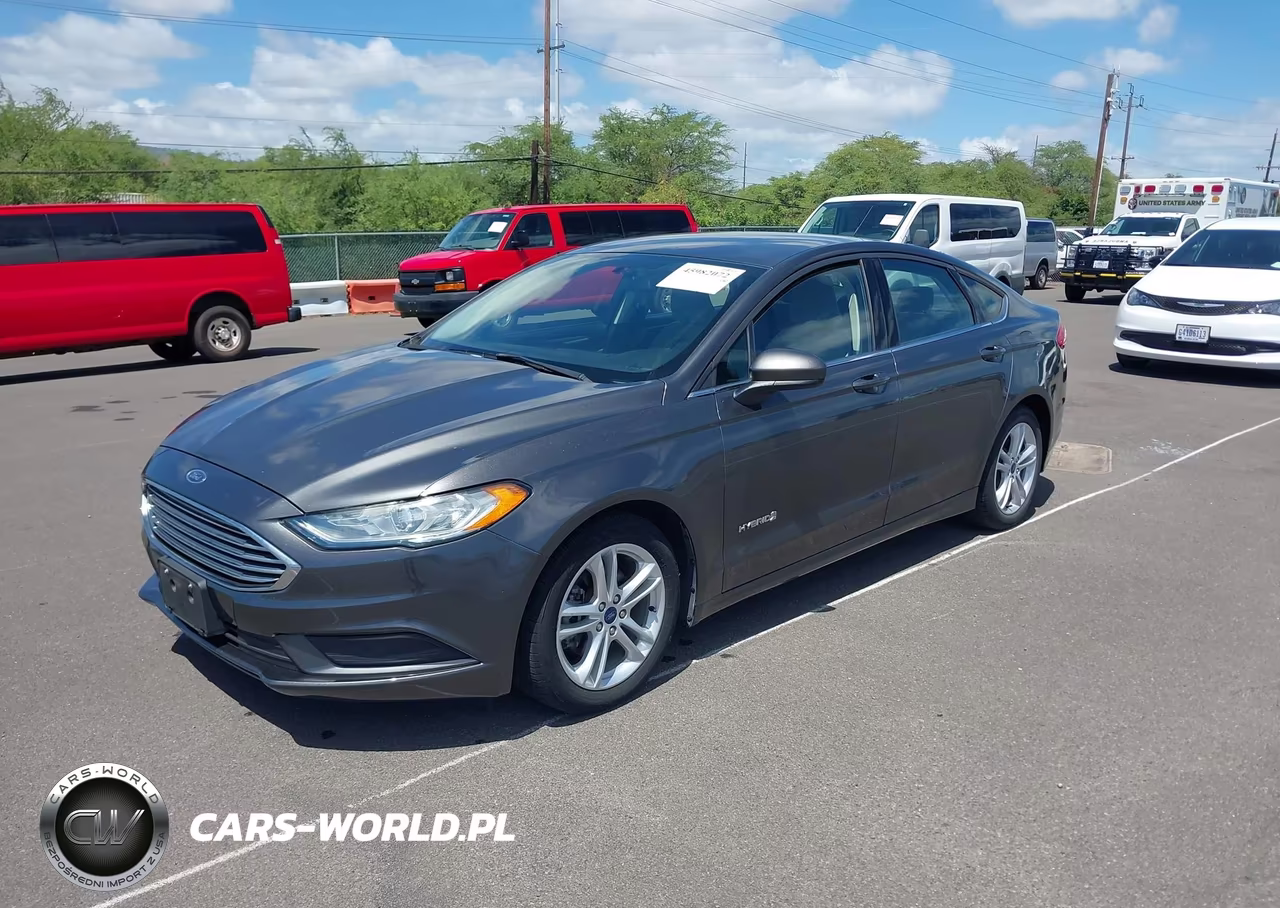 2018 Ford Fusion Hybrid S VIN:3FA6P0UU3JR101267 - 2