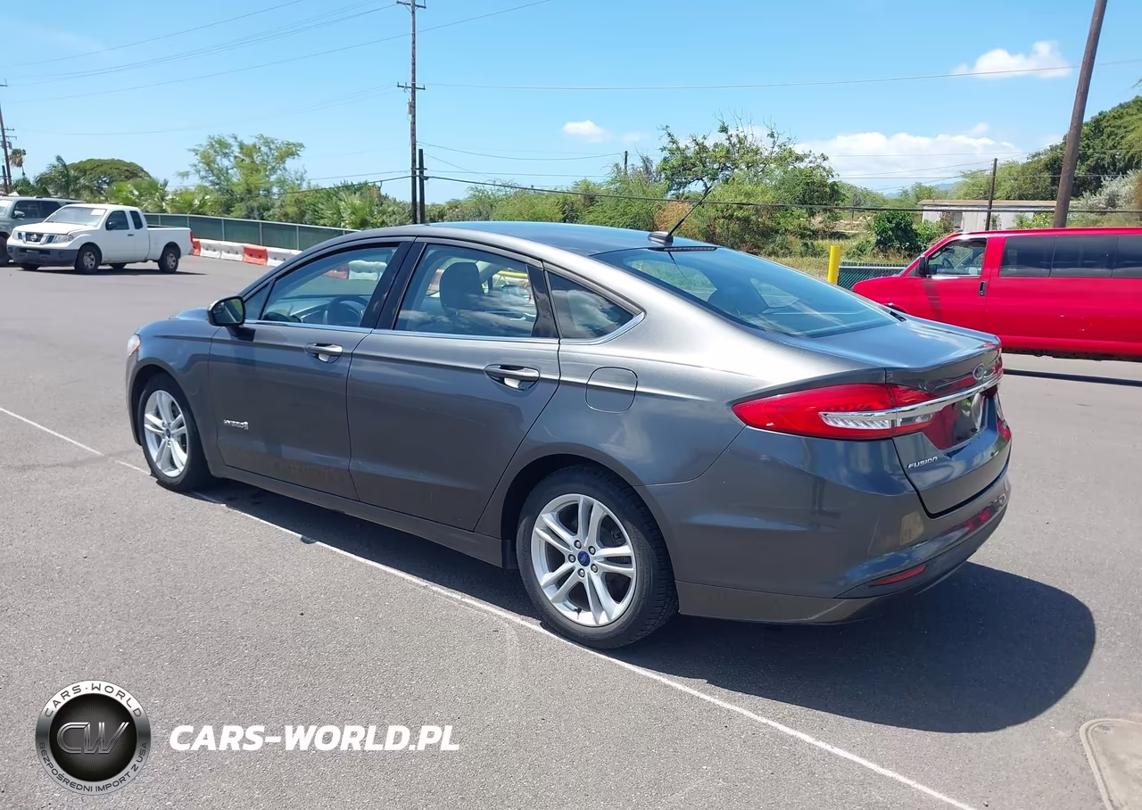 2018 Ford Fusion Hybrid S VIN:3FA6P0UU3JR101267 - 3