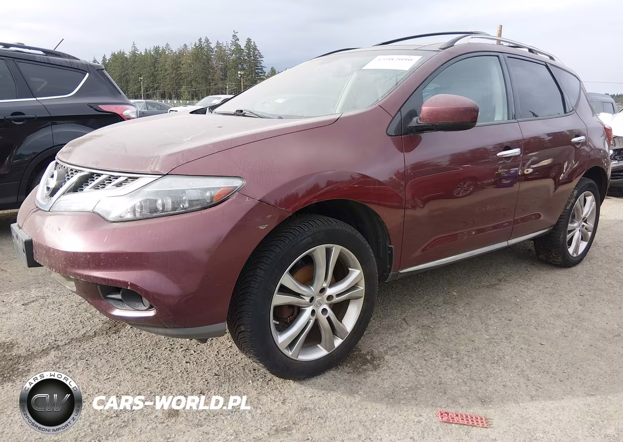 2011 Nissan Murano Le VIN:JN8AZ1MW9BW158856 - 2