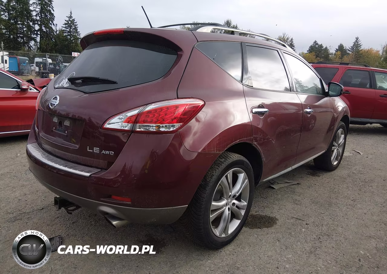2011 Nissan Murano Le VIN:JN8AZ1MW9BW158856 - 4