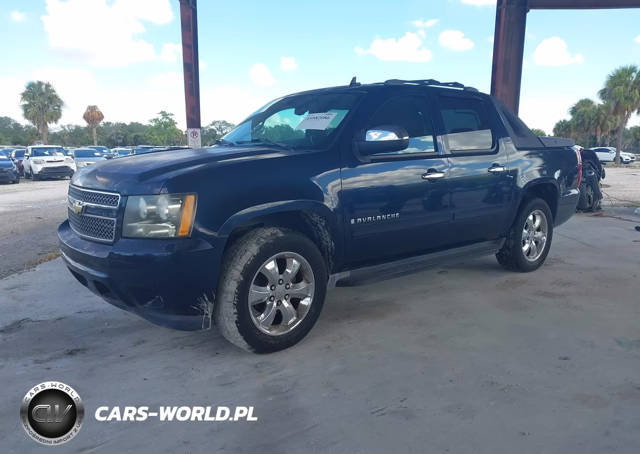 2008 Chevrolet Avalanche 1500 Ltz VIN:3GNFK12328G119863 - 2
