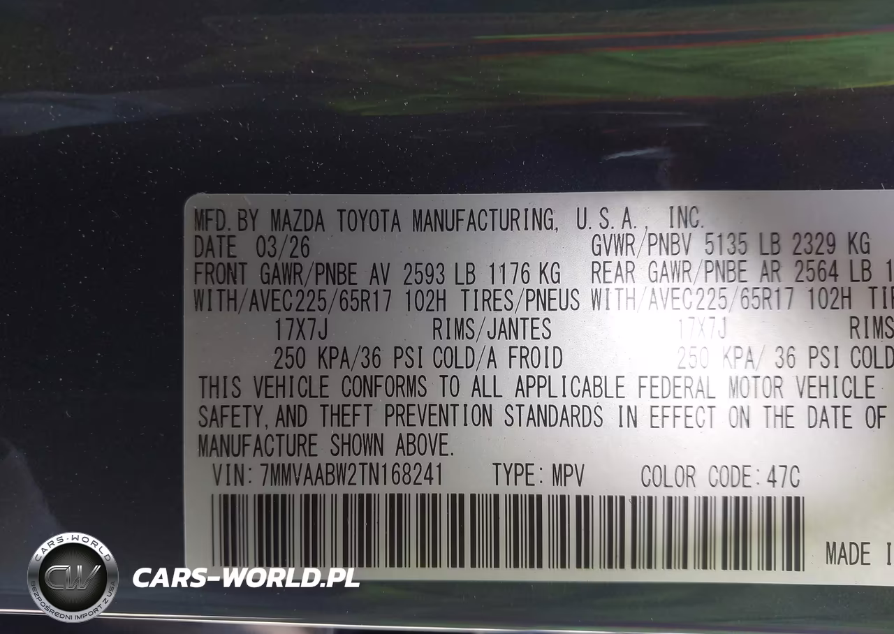 2026 Mazda Cx-50 Hybrid Preferred VIN:7MMVAABW2TN168241 - 9