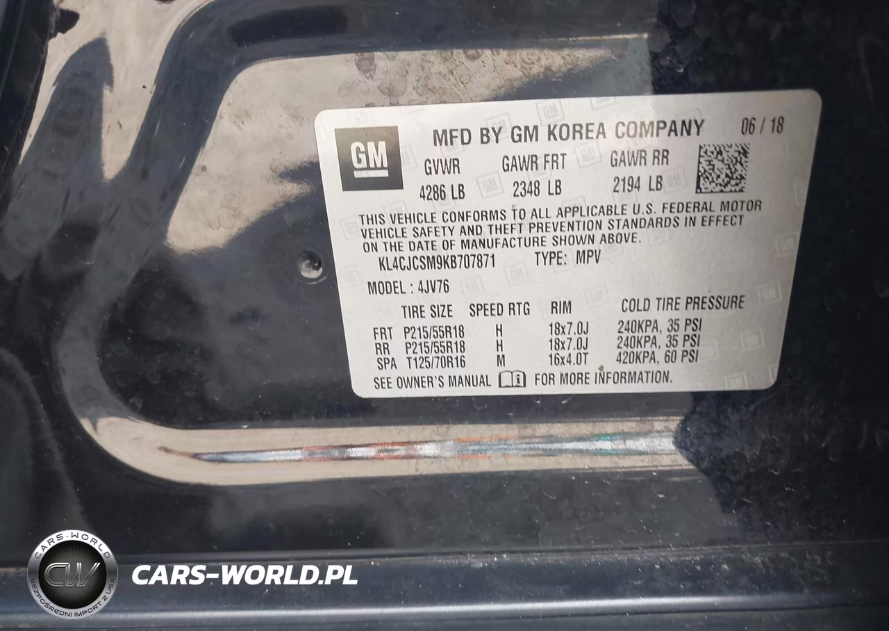 2019 Buick Encore Fwd Essence VIN:KL4CJCSM9KB707871 - 9