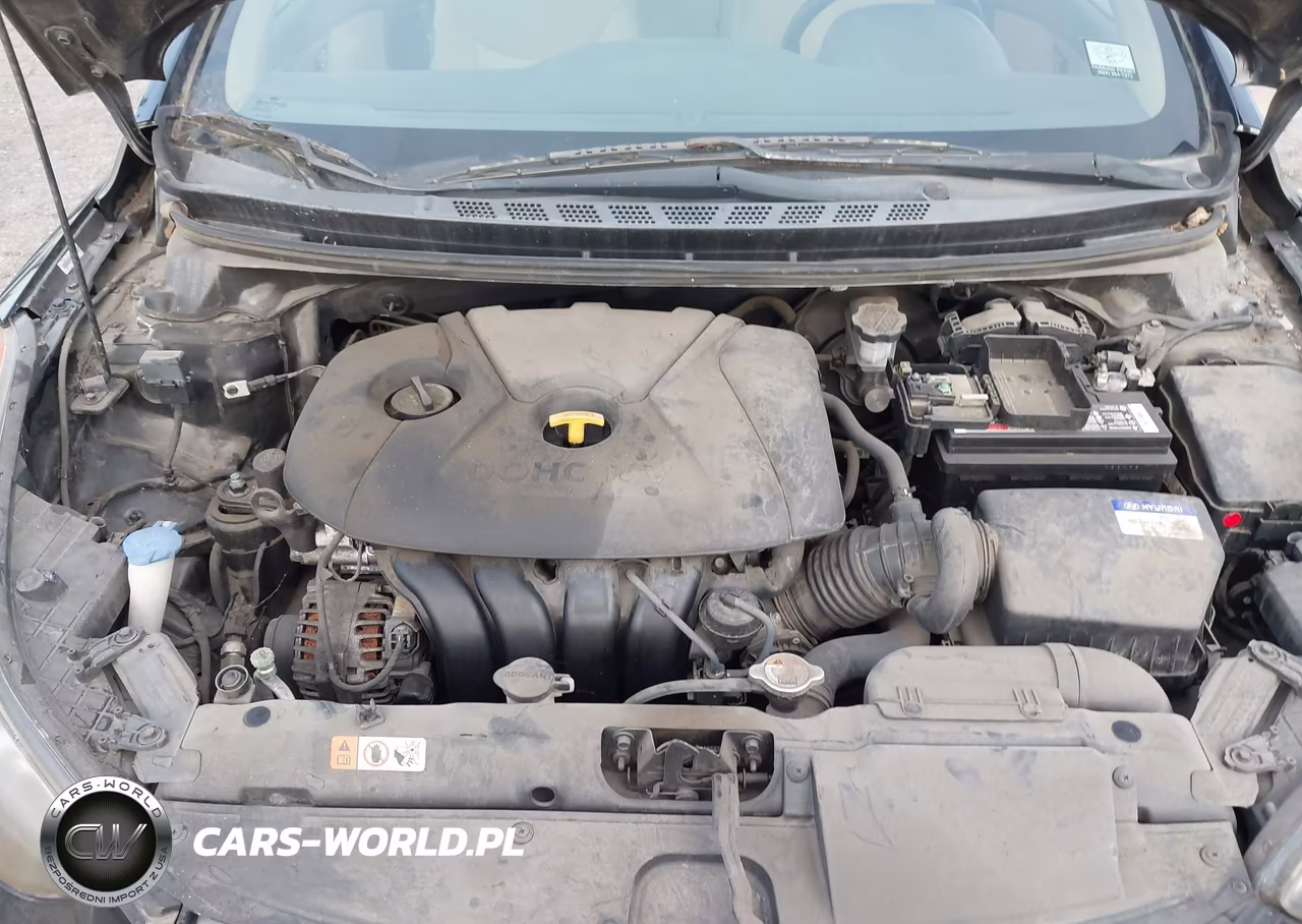 2013 Hyundai Elantra Gls VIN:KMHDH4AE3DU901241 - 10
