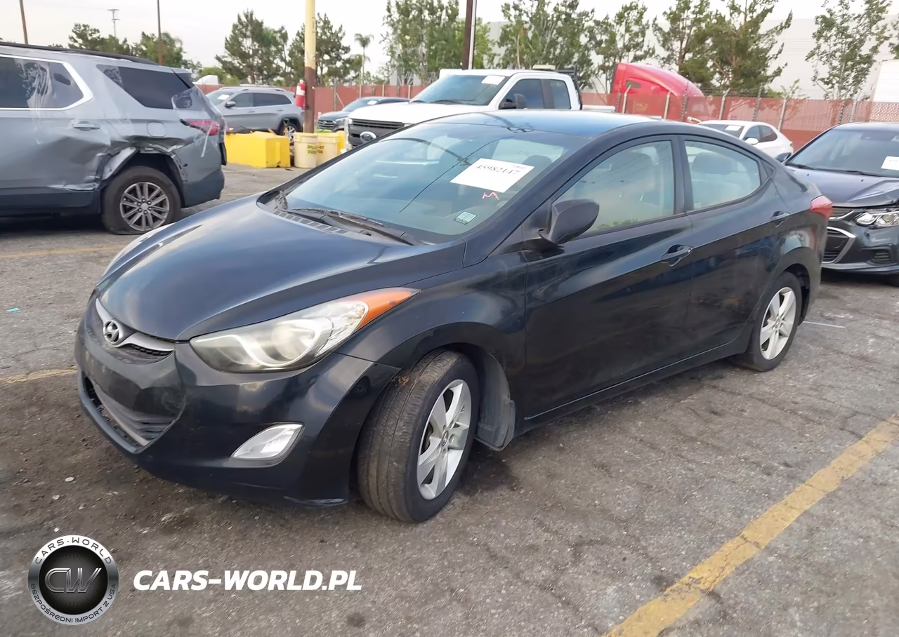 2013 Hyundai Elantra Gls VIN:KMHDH4AE3DU901241 - 2