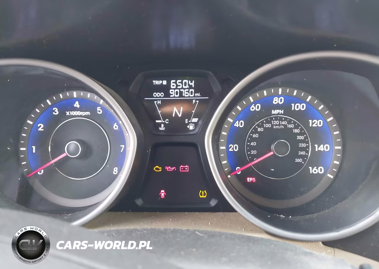 2013 Hyundai Elantra Gls VIN:KMHDH4AE3DU901241 - 7