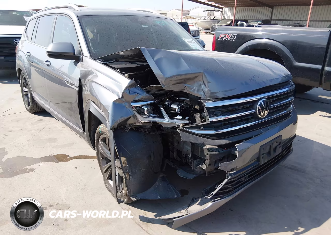 2022 Volkswagen Atlas 3.6L V6 Sel R-Line VIN:1V2AR2CAXNC545895 - 1