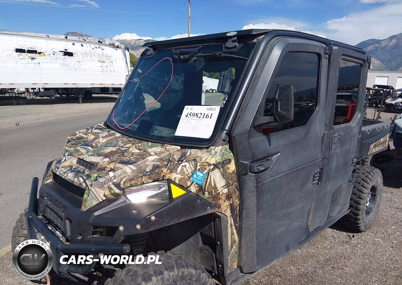 2016 Polaris Ranger Crew Xp 900-6 Eps VIN:3NSRVE879GG831699 - 2