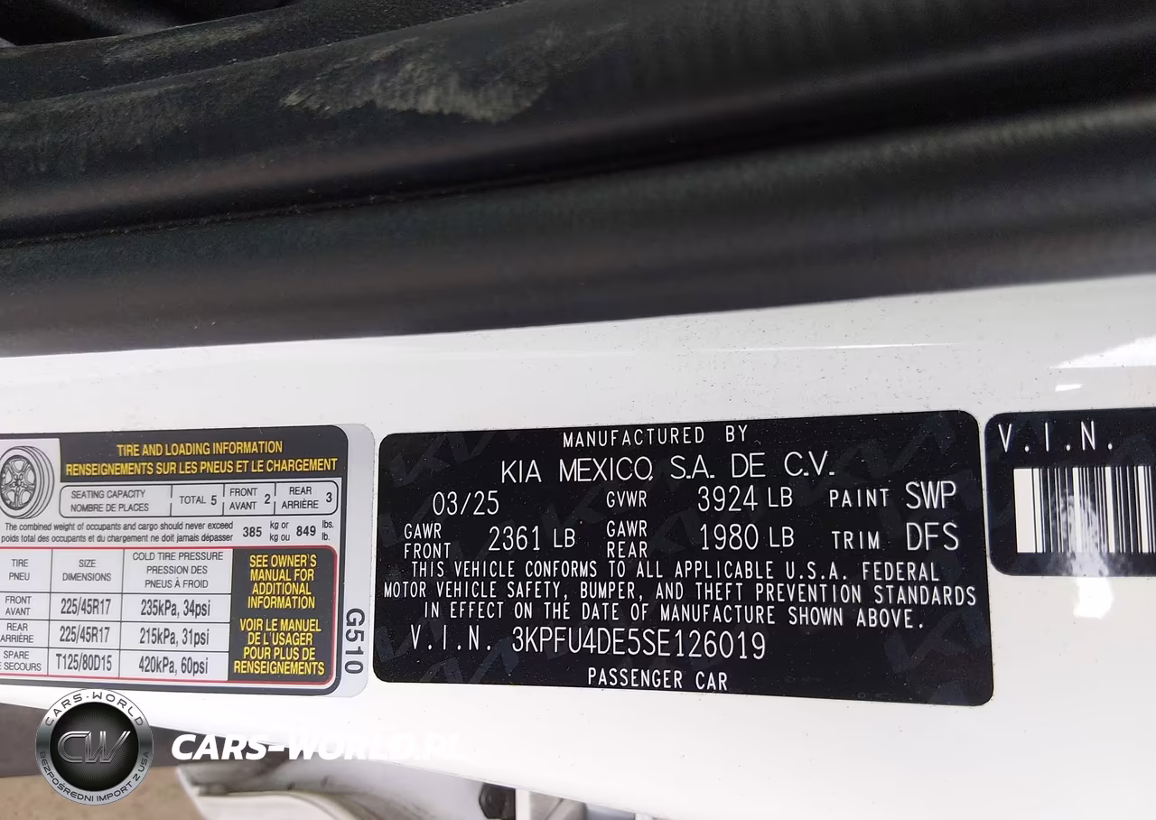 2025 Kia K4 Ex VIN:3KPFU4DE5SE126019 - 9