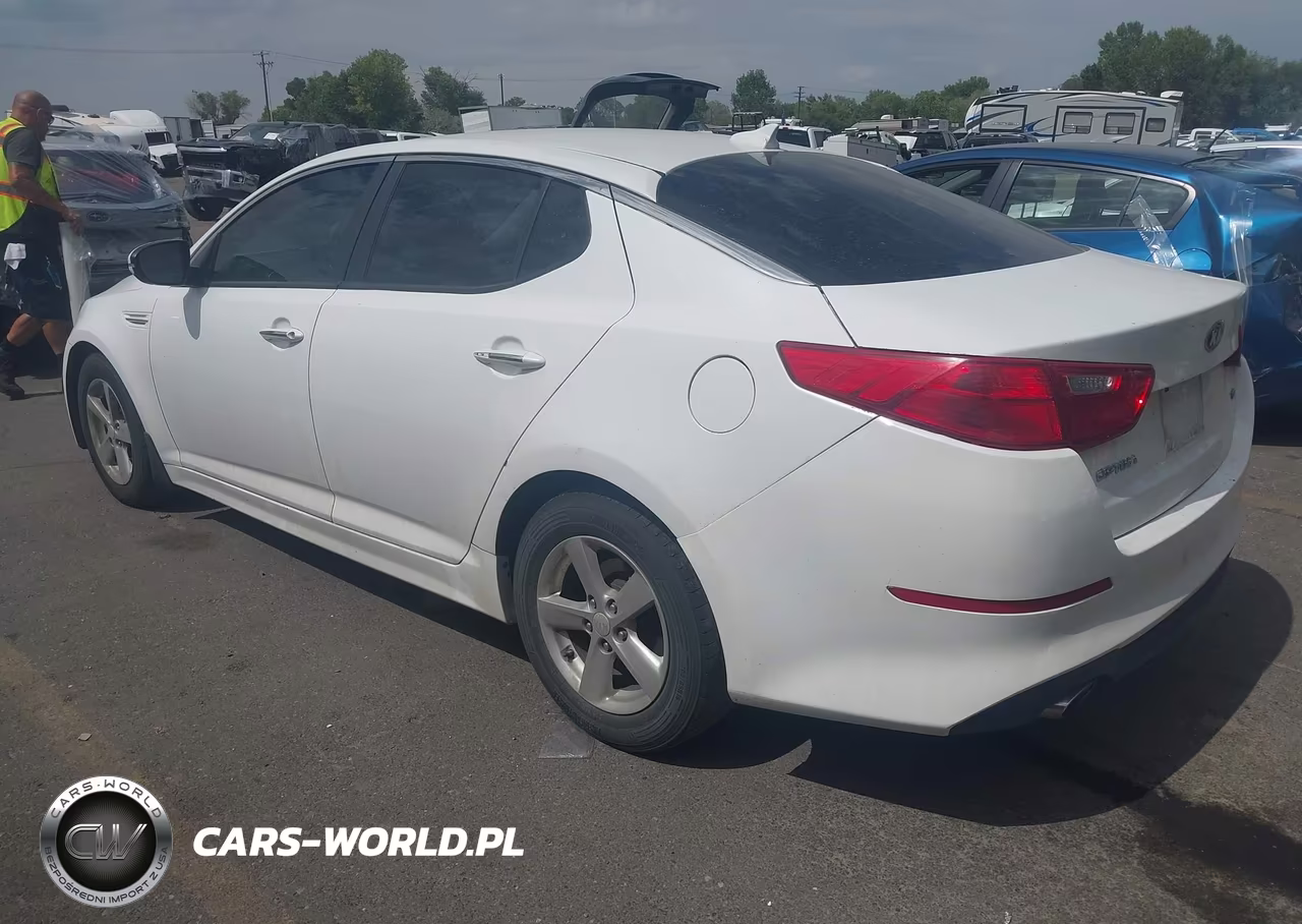 2015 Kia Optima Lx VIN:KNAGM4A70F5664345 - 3