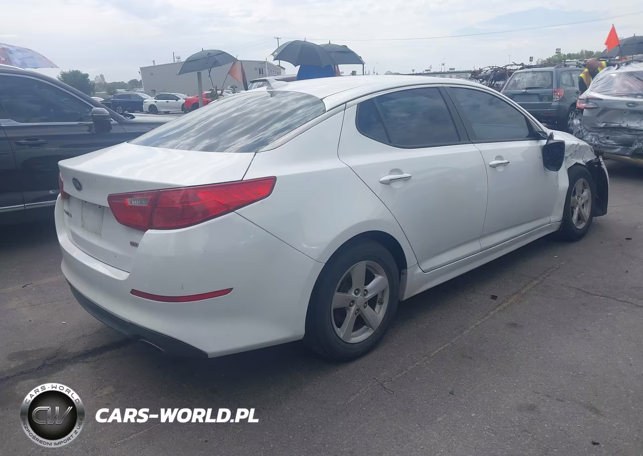 2015 Kia Optima Lx VIN:KNAGM4A70F5664345 - 4