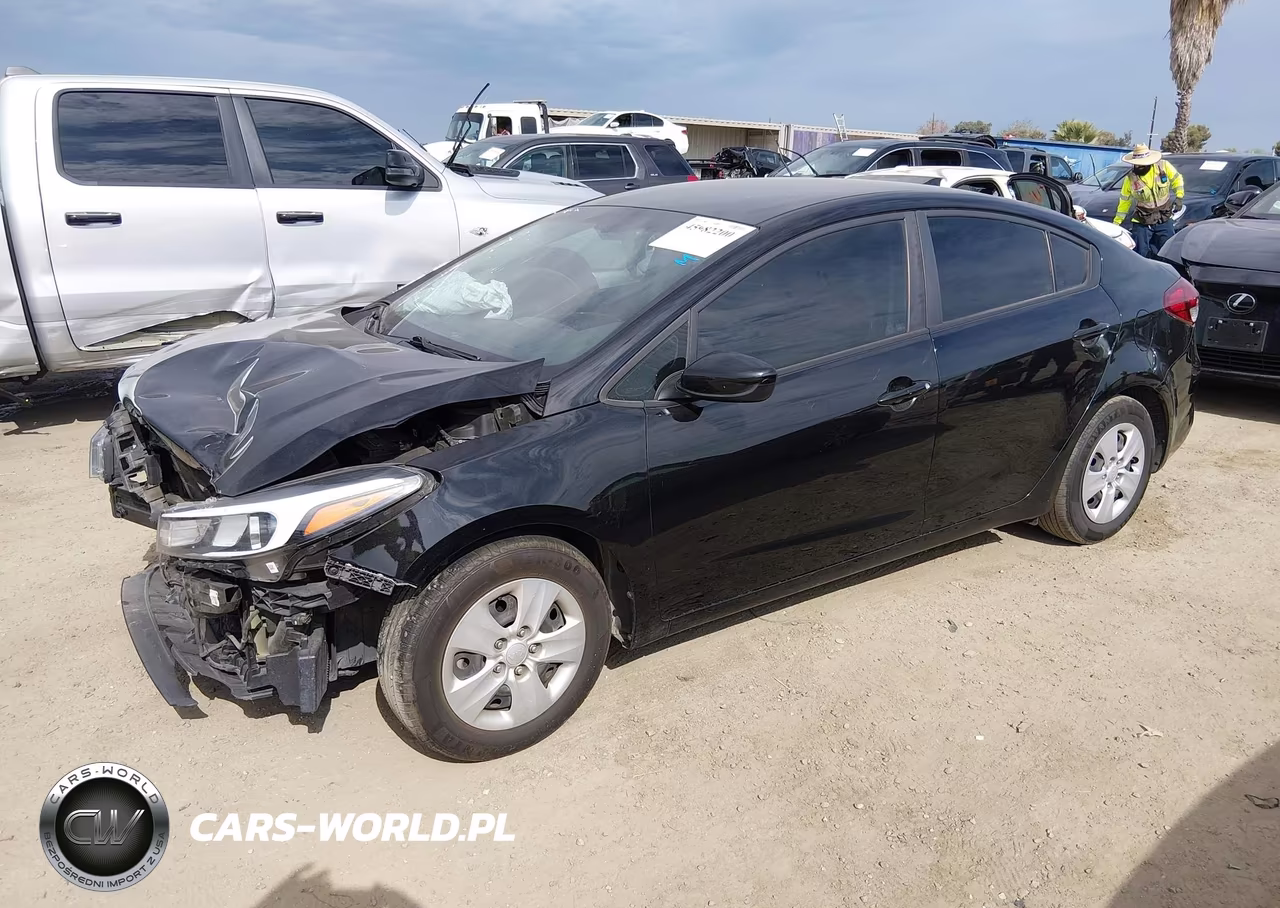 2017 Kia Forte Lx VIN:3KPFL4A7XHE123389 - 2