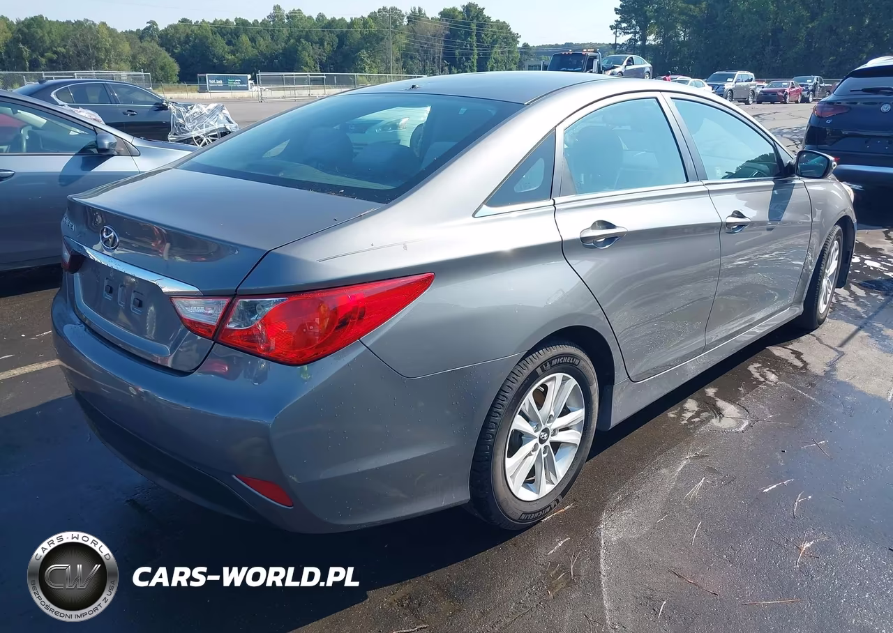 2014 Hyundai Sonata Gls VIN:5NPEB4AC0EH933035 - 4