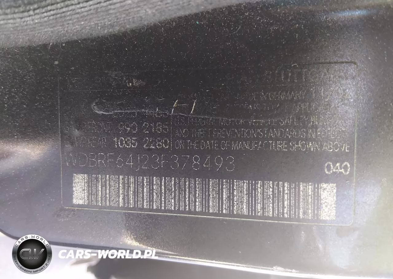 2003 Mercedes-Benz C 320 Sport VIN:WDBRF64J23F378493 - 9