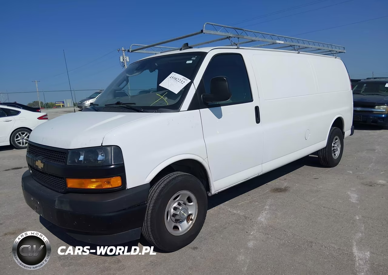 2021 Chevrolet Express Cargo Rwd 2500 Extended Wheelbase Wt VIN:1GCWGBFP6M1302317 - 2