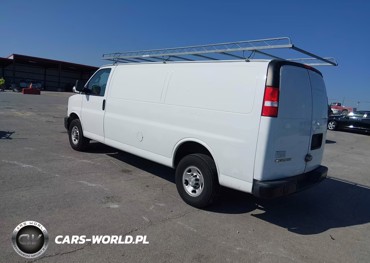 2021 Chevrolet Express Cargo Rwd 2500 Extended Wheelbase Wt VIN:1GCWGBFP6M1302317 - 3