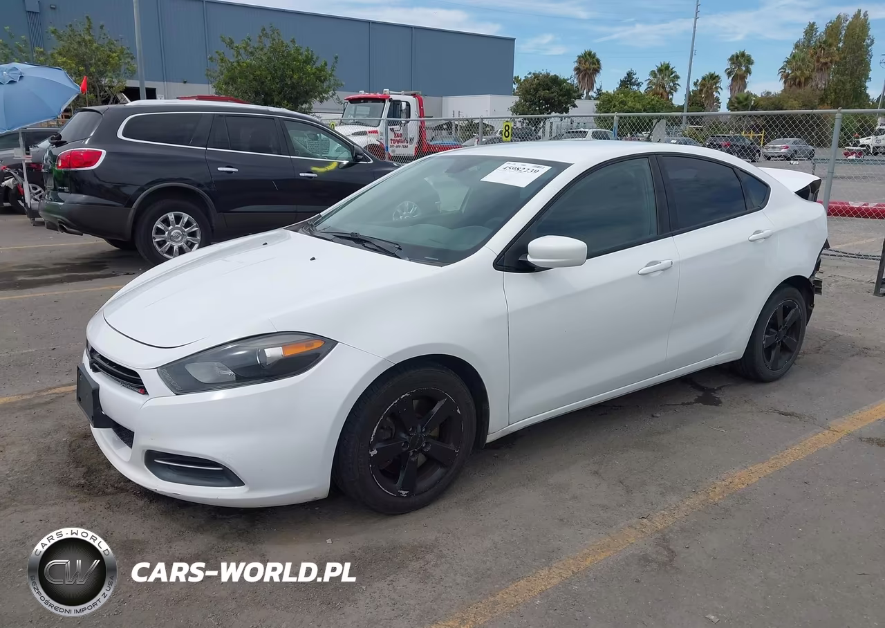 2016 Dodge Dart Sxt VIN:1C3CDFBB9GD767257 - 2