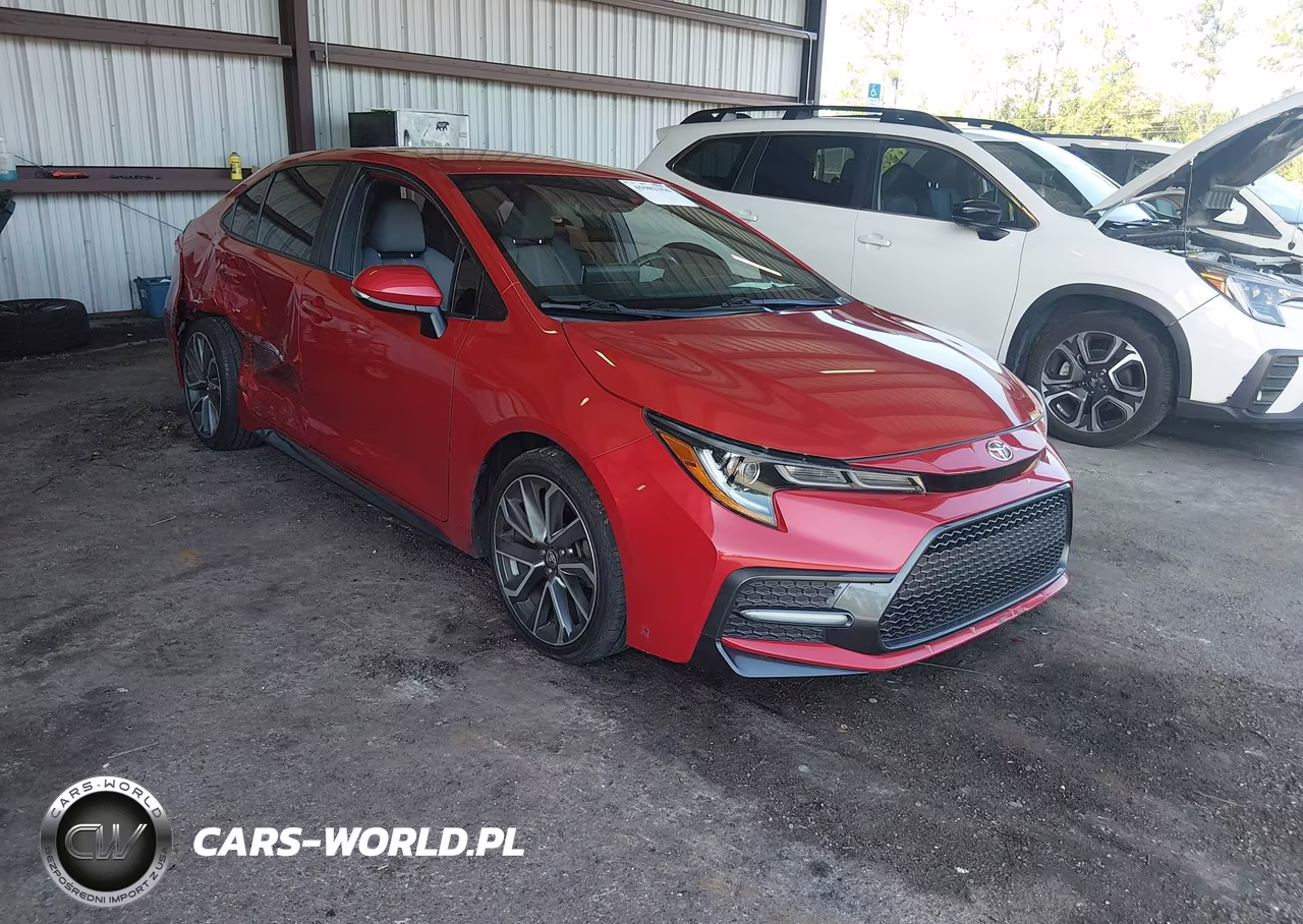 2020 Toyota Corolla Se VIN:5YFS4RCEXLP054392 - 1