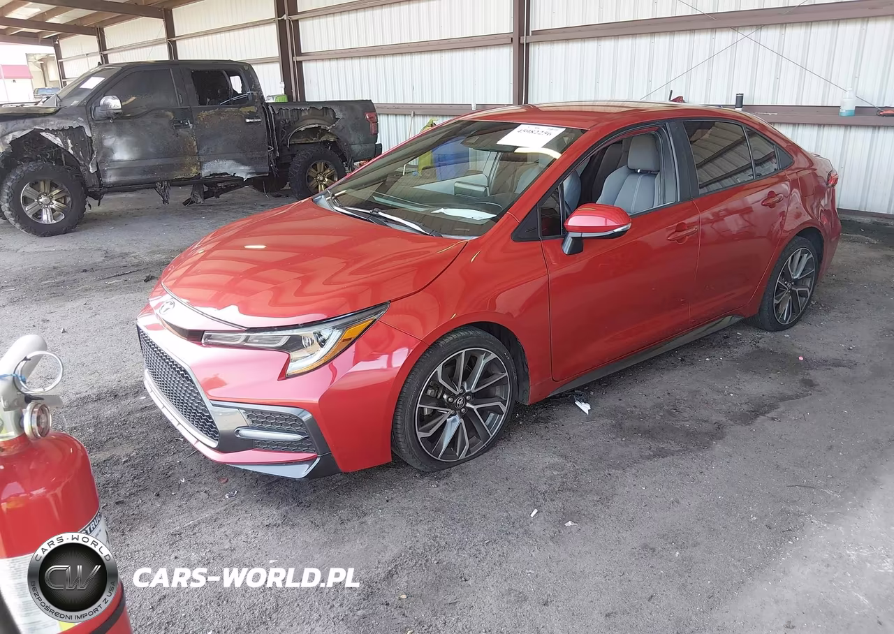 2020 Toyota Corolla Se VIN:5YFS4RCEXLP054392 - 2