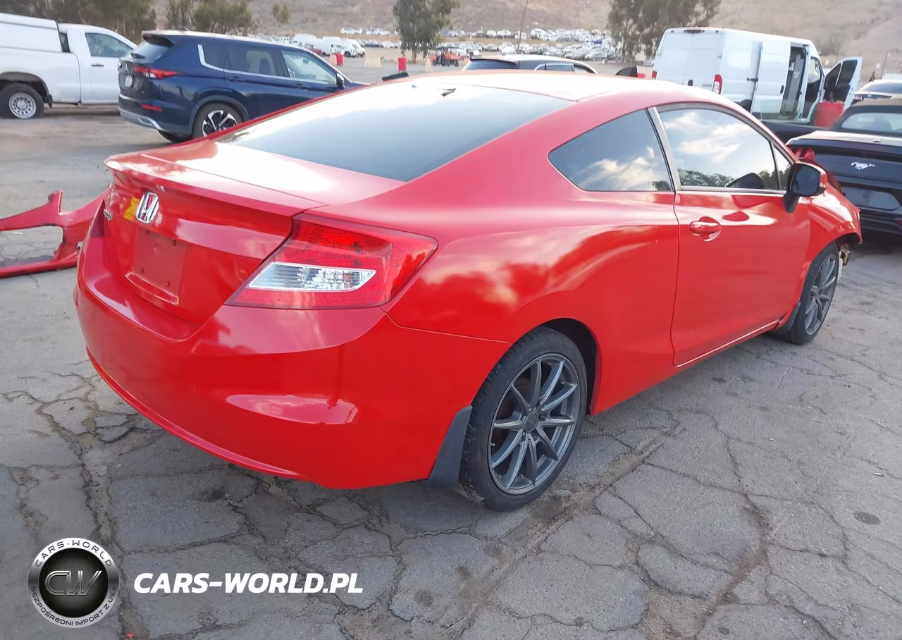 2012 Honda Civic Lx VIN:2HGFG3B55CH558041 - 4