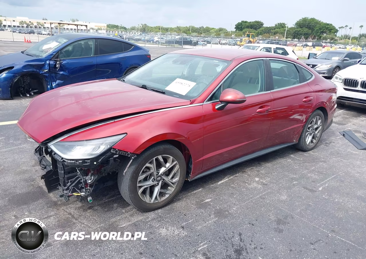 2023 Hyundai Sonata Sel VIN:KMHL64JA4PA287014 - 2