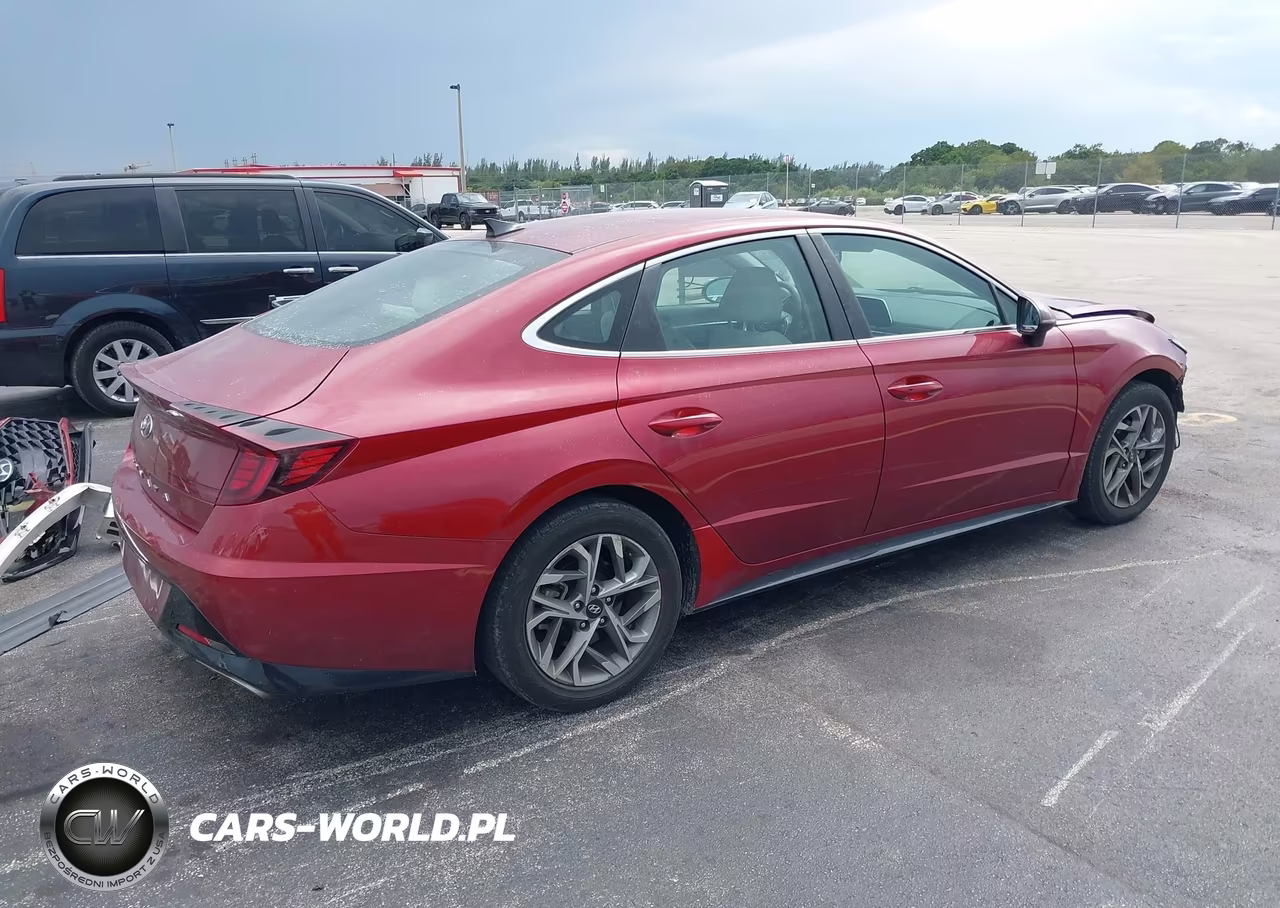 2023 Hyundai Sonata Sel VIN:KMHL64JA4PA287014 - 4