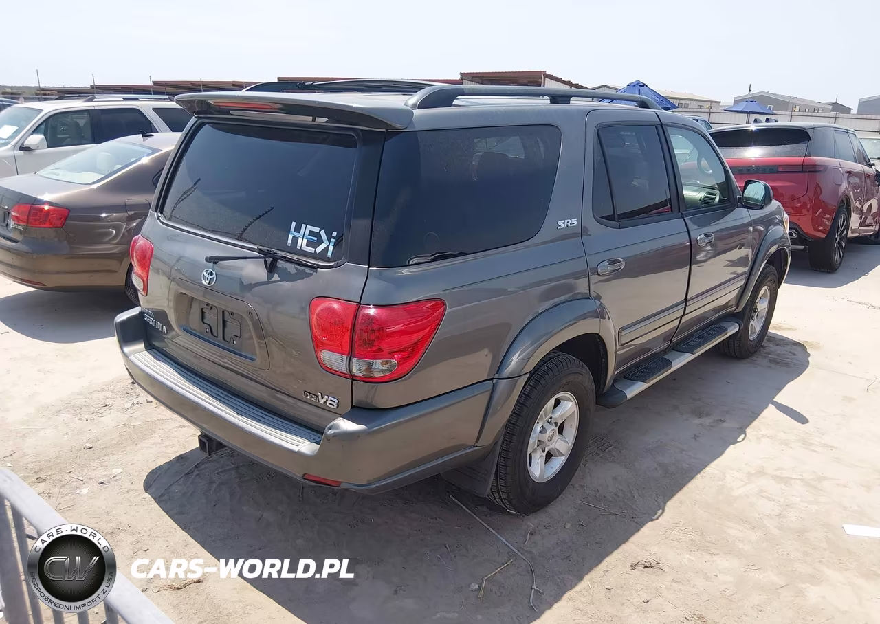 2005 Toyota Sequoia Sr5 V8 VIN:5TDZT34AX5S254256 - 4