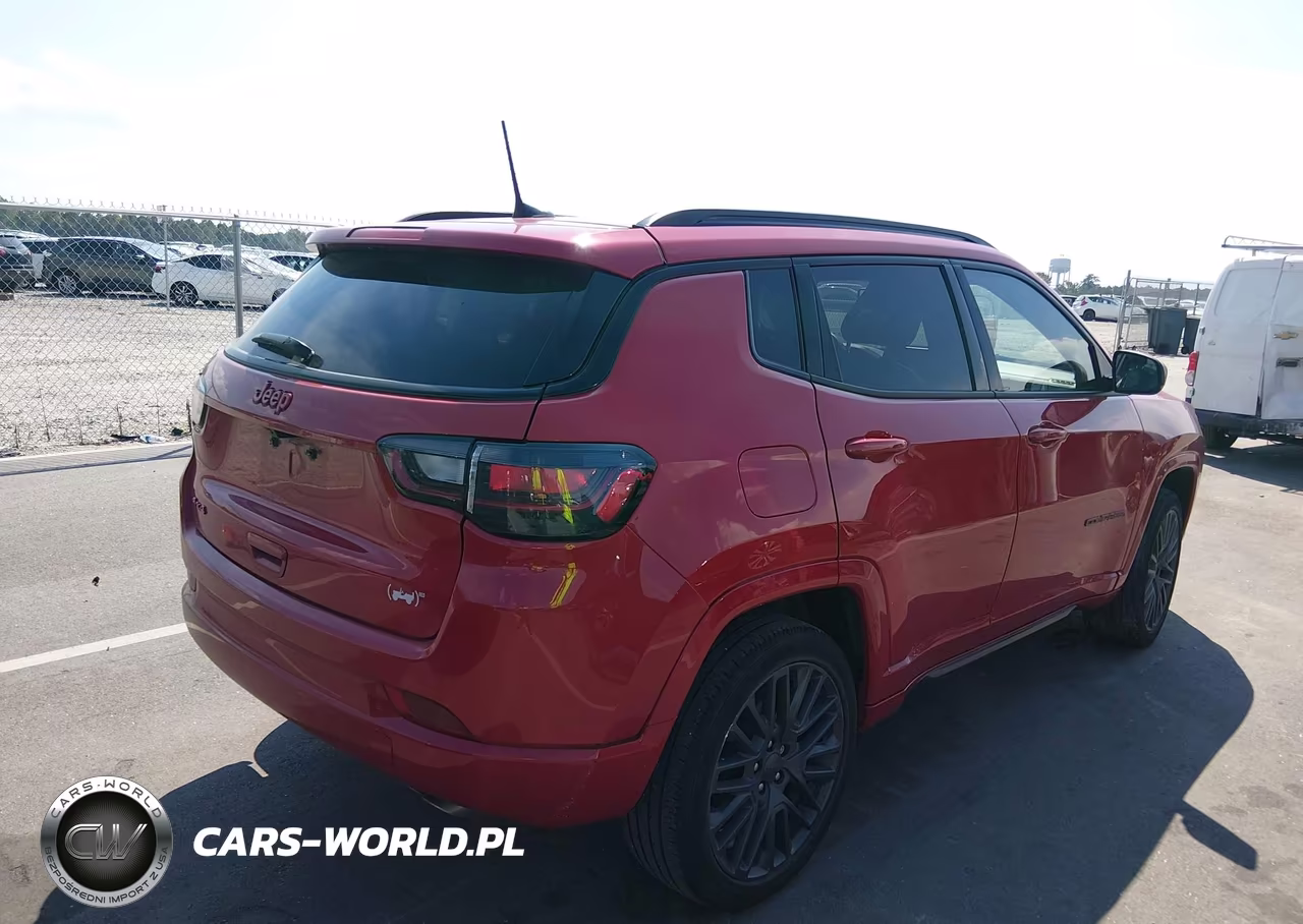 2022 Jeep Compass (Red) Edition 4X4 VIN:3C4NJDCB0NT232471 - 4