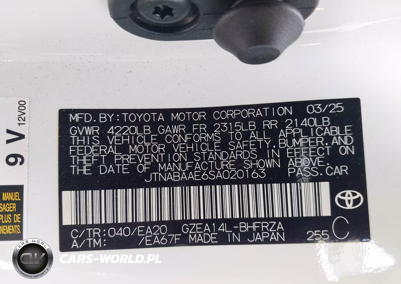 2025 Toyota Gr Corolla Premium VIN:JTNABAAE6SA020163 - 9